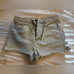 Wild Fable Super High Waisted Denim Cutoff Shorts